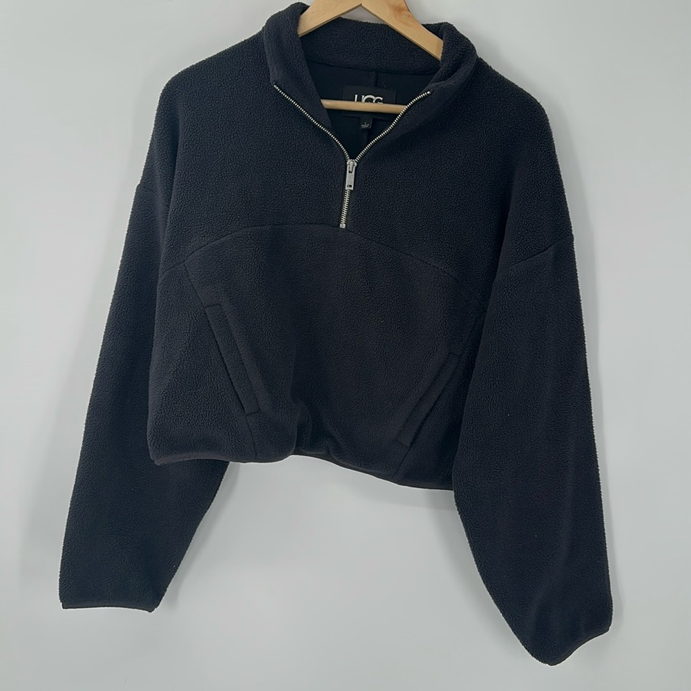 UGG | Cropped Hoodie | black | L